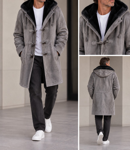 Barbour shearling leder - barbour,
