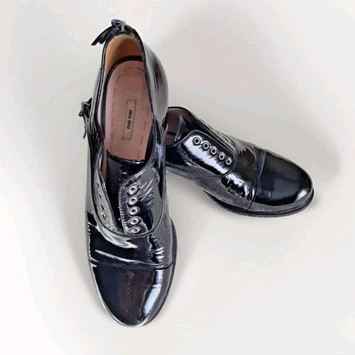 Miu lackleder flache - miu,