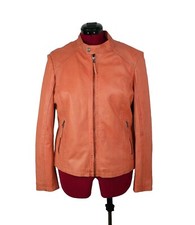 Jilani Lederjacke Biker Lammnappa L Übergangsjacke Echtleder Premium Design 