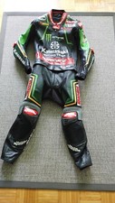 Lederkombi 2-teilig H: Kawasaki (KRT) Johnny Rea - Größe: EU:50|US:40 !NEU!TOP