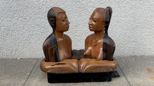 Afrikanische holzfigur kunst - afrikanische,