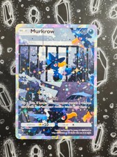 Murkrow / Kramurx | Stars Holo Full Art | Pokémon TCG Pocket Custom Fan Karte