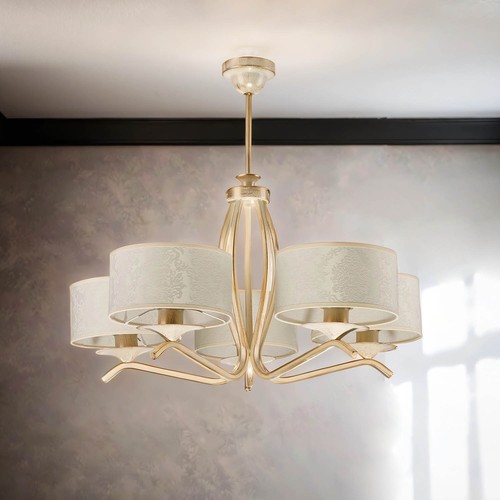 Wohnliche deckenlampe stoff - deckenlampe,