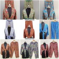 Set damen seide pyjama - set,