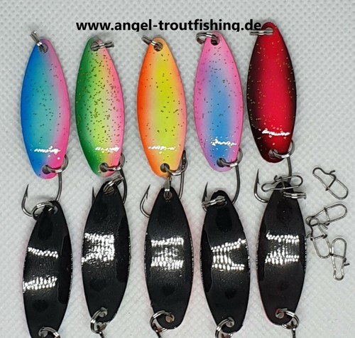 Trout spoon set - 5x,