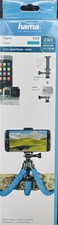 Hama Stativ "Flex" für Smartphone und GoPro, 26 cm, Blau Neu und OVP