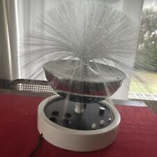 Sehr Seltene Glasfaserlampe Tischlampe Vintage um 1960 Mit eingebautem Radio