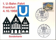 Bund 1. U-BAHN-FAHRT FRANKFURT