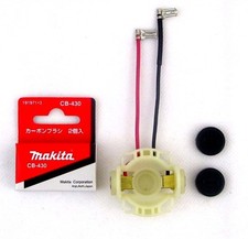 Makita Lagerschild 638139-5 +Kohlebürsten CB 430 + Kappen 6207D 6217D 6317D 