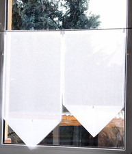 Scheibengardinen Weiß Fenster