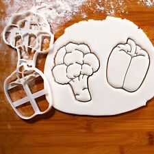 Brokkoli & Paprika Ausstechformen - Kulinarik, Küchenchef, Gemüse