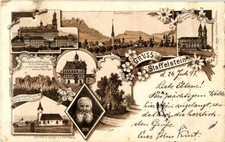 Gruss aus Staffelstein - Litho