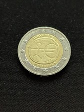 2 Euro Münze mit