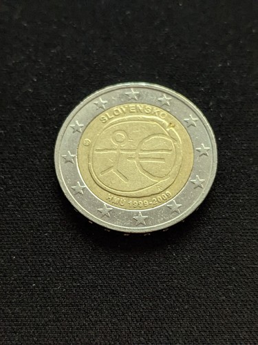 Euro münze mit - 2,