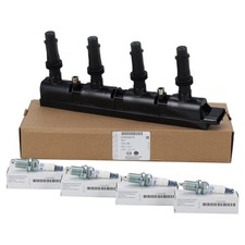 ORIGINAL Opel Zündmodul + 4x