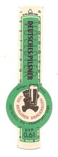 Bieretikett Bärenquell-Brauerei Berlin DDR VERLEGER OSTQUELL KG FRANKFURT/ODER