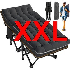 SUNYRISY XXL Sonnenliege Klappbett Campingbett Gästebett Liegestuhl Gartenliege