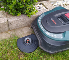 Rasenkanten Umrandung für Gardena Turbinen Versenkregner T 100 T200 T380 Halb