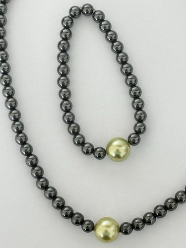 Pfeffinger collier hämatit - collier,
