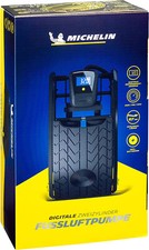 Digitale MICHELIN Fussluftpumpe Auto Motorrad Fahrrad Freizeit DOPPELZYLINDER