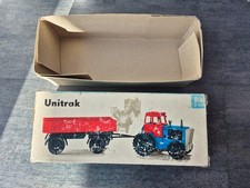 DDR PIKO Anker Mechanik Unitrak Traktor mit Anhänger OVP Umverpackung