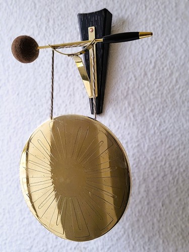 50er wandgong messing - , gong
