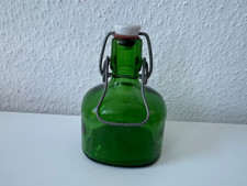 Vintage Bierflasche Bügelverschluss grün Glas Biersiphon Bierkrug