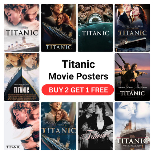 Titanic filmplakat - filmplakat,