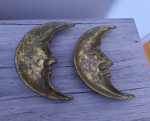 Wandbehang mondgesicht - 2x,