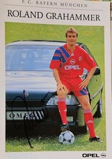 Roland Grahammer Autogramm FC Bayern München