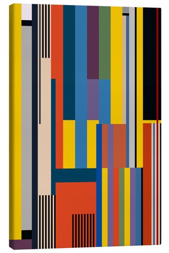 Leinwandbild bauhaus aufstieg - leinwandbild,