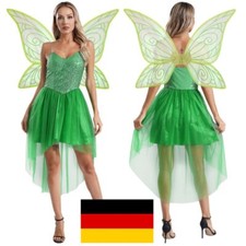 Damen Fee Kleid Pailletten