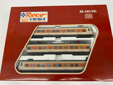 ROCO 43001 BR 420 371-7 S-Bahn Triebwagenzug H0 grau/orange DB Analog DC in OVP