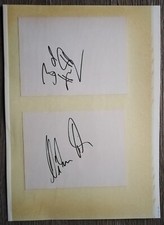 4 Autogramme Unbekannt Sport