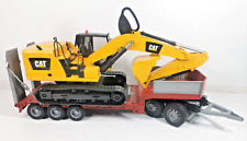 Bruder LKW Tiefladeranhänger 02483 Cat Schaufelbagger Auflieger Dolly Auswahl