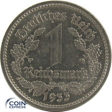 *** Freie Auswahl ! 1 Reichsmark Deutsches Reich 1933 - 1939 ADEFGJ 1 Mark J354