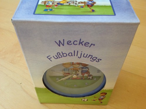 Wecker für jungs fussball - für,