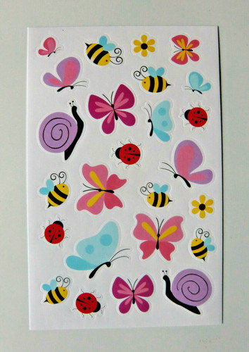 Aufkleberbogen mit 25 - 🦋,