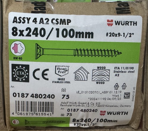 Würth senkkopfschraube - würth,