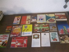 Posten sehr alte Rezepthefte