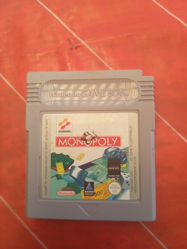 Nintendo game boy monopoly - game, pal