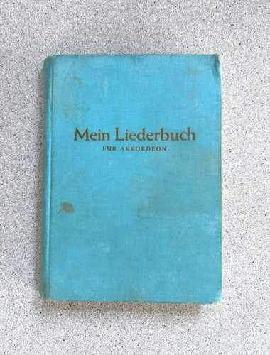 Mein liederbuch für akkordeon - liederbuch,