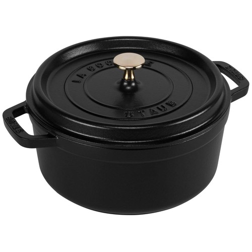 Staub cocotte 24cm rund - staub, la