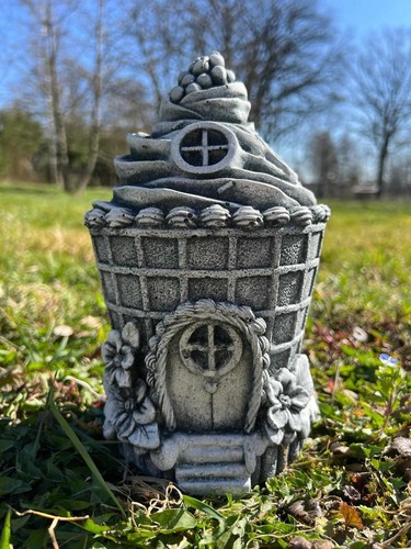 Gartenfigur feenhaus haus - gartenfigur,