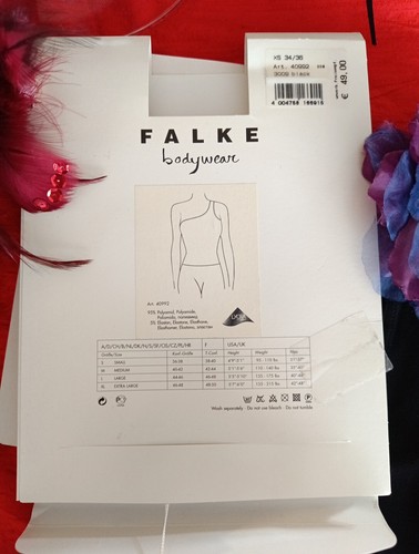 Falke bodywear 36 black - falke,