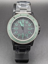 Armani AX1858 Exchange Analog Leonardo Herrenuhr Armbanduhr 42 mm schwarz