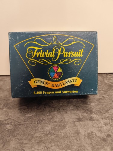 Trivial pursuit genus edition - trivial, pursuit: