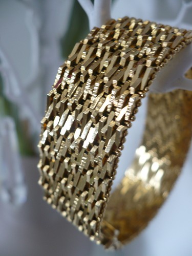 Vergoldetes teppich armband - vergoldetes,