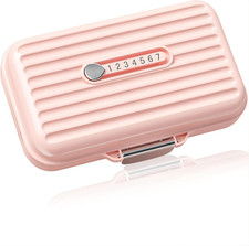 Pillendose Reise Groß Pink 7