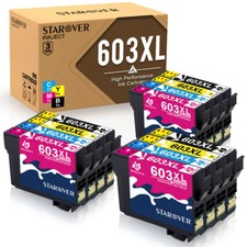 2-12x Multipack Patronen für 603 XL XP-2100 XP-3100 XP-4100 WF-2810 2830 2840DWF